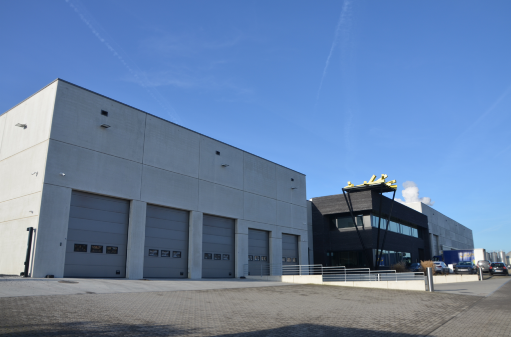Industrieel betonbouw mogelijk gemaakt door Altez, specialist in industriebouw.